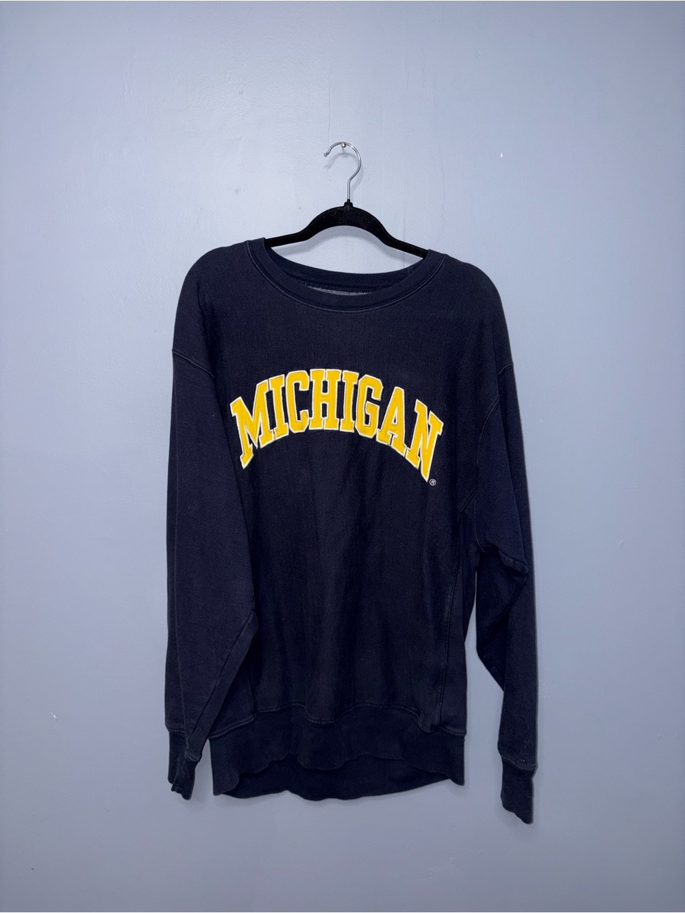 Steve & Barry’s | Navy Michigan Sweatshirt | Size Medium